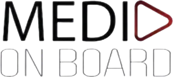 Media On Board logo